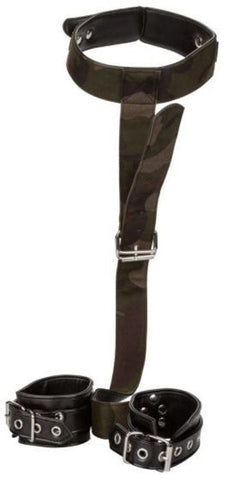 Colt Camo BDSM Play Collar and Cuffs - Cuffs and Restraints