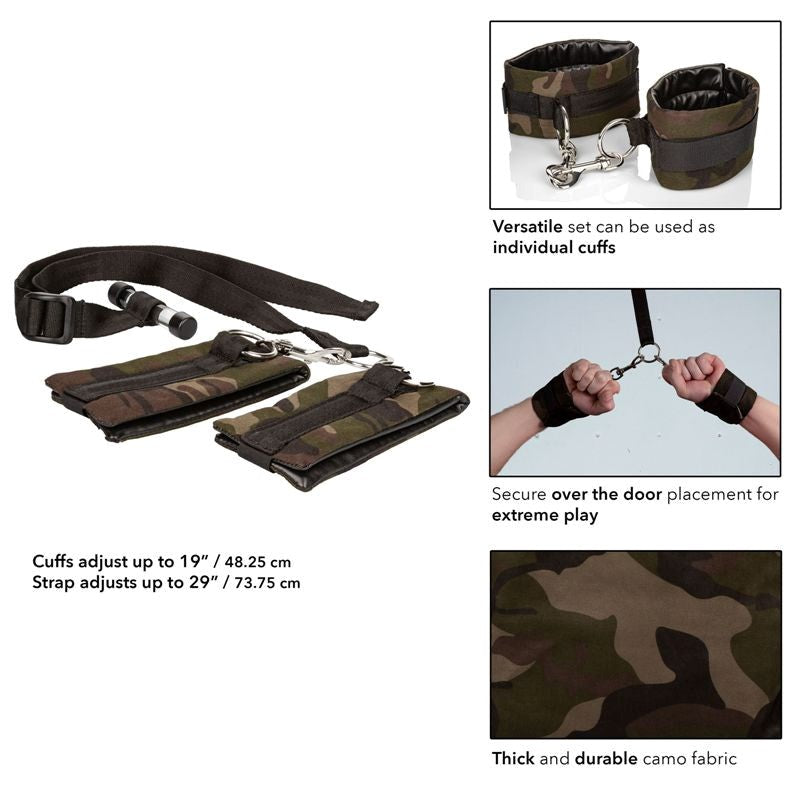 Colt Camo Over the Door Bondage Cuffs Cuffs and Restraints