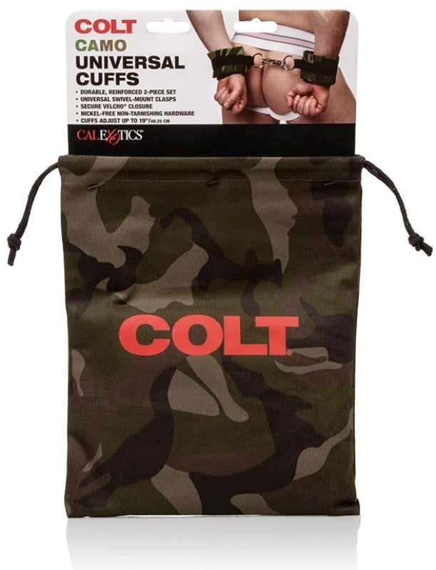 Colt Camo Universal Bondage Cuffs Cuffs and Restraints