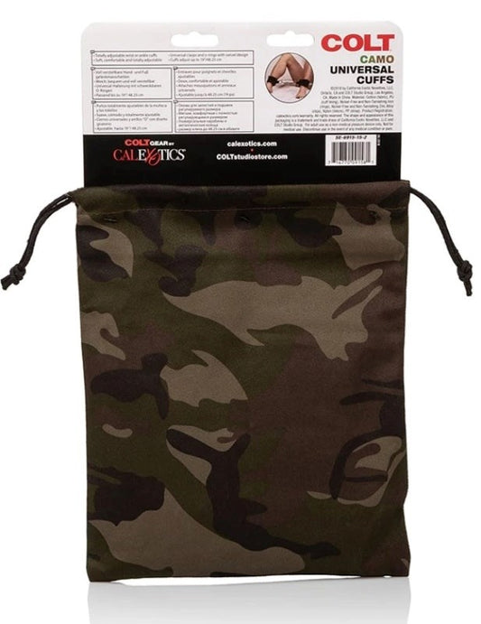 Colt Camo Universal Versatile Bondage Cuffs - Cuffs and Restraints