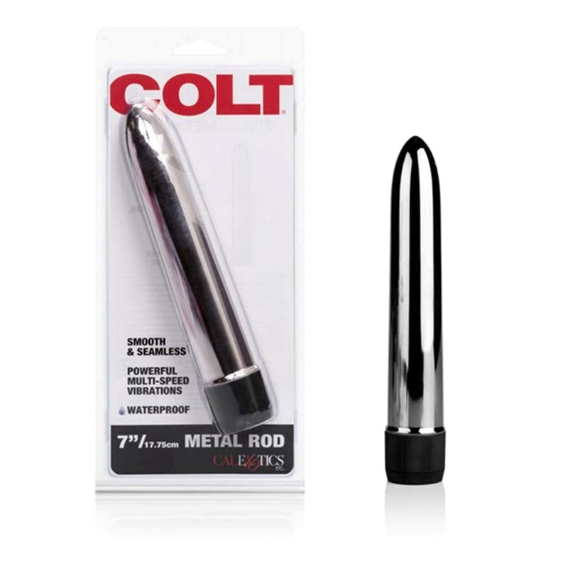 Colt Metal 7" Waterproof Metal Vibrators