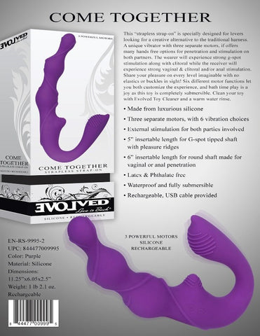 Come Together Strapless Strap-On - Strap On Sextoys