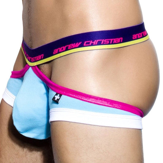 Coolflex Arrow Jock with Show-It Aqua - Jocks and G-Strings