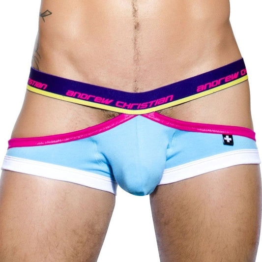 Coolflex Arrow Jock with Show-It Aqua - Jocks and G-Strings