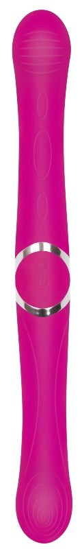 Coupled Love Vibrating Silicone Double Ender - Realistic Dildos