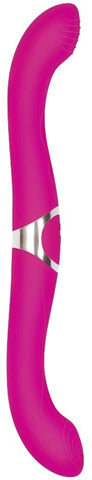 Coupled Love Vibrating Silicone Double Ender - Realistic Dildos