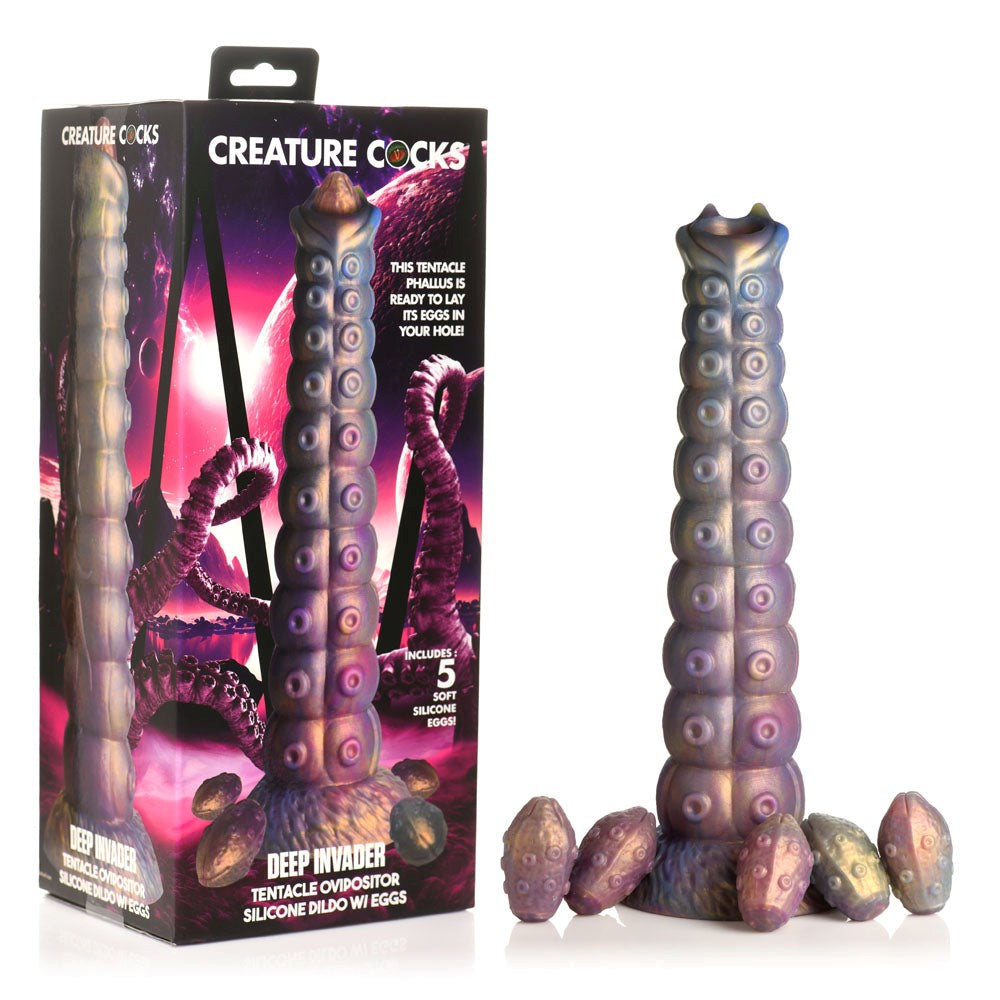 Creature Cocks Deep Invader Ovipositor Dildo Non-Realistic Dildos