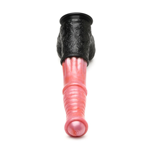 Creature Cocks Giant Centaur Dildo - Ribbed Pleasure, Suction Cup Base - Non-Realistic Dildos