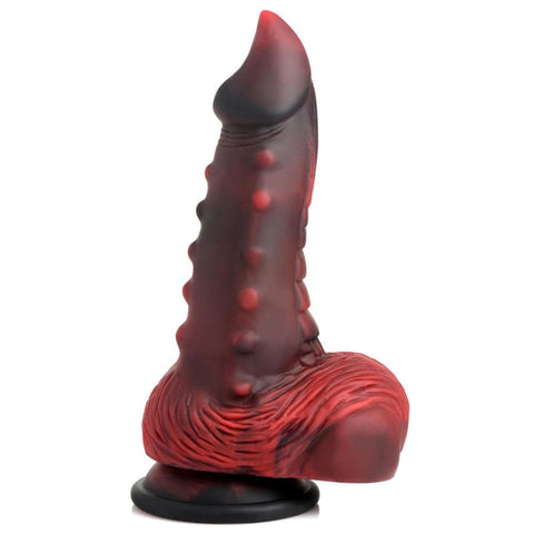 Creature Cocks' Scorching Lava Demon Dildo - Ignite Your Fantasies - Non-Realistic Dildos