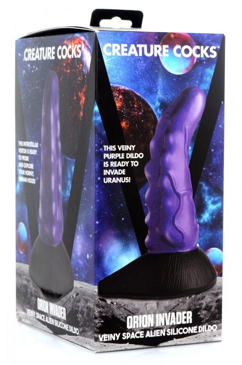 Creature Cocks Orion Invader Veiny Space Alien Silicone Dildo Non-Realistic Dildos