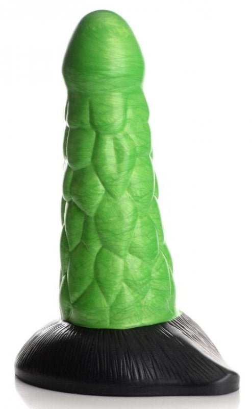 Creature Cocks Radioactive Reptile Thick Scaly Silicone Dildo Non-Realistic Dildos