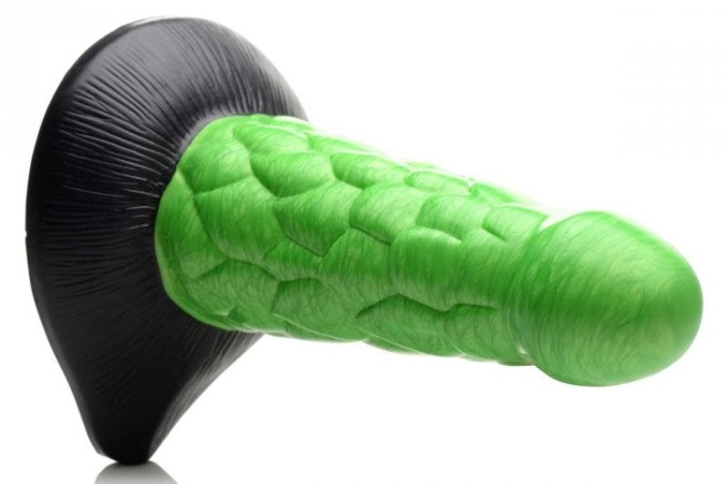 Creature Cocks Radioactive Reptile Thick Scaly Silicone Dildo Non-Realistic Dildos