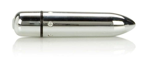 California Exotics Crystal High Intensity Bullet Silver - Bullet Vibrators