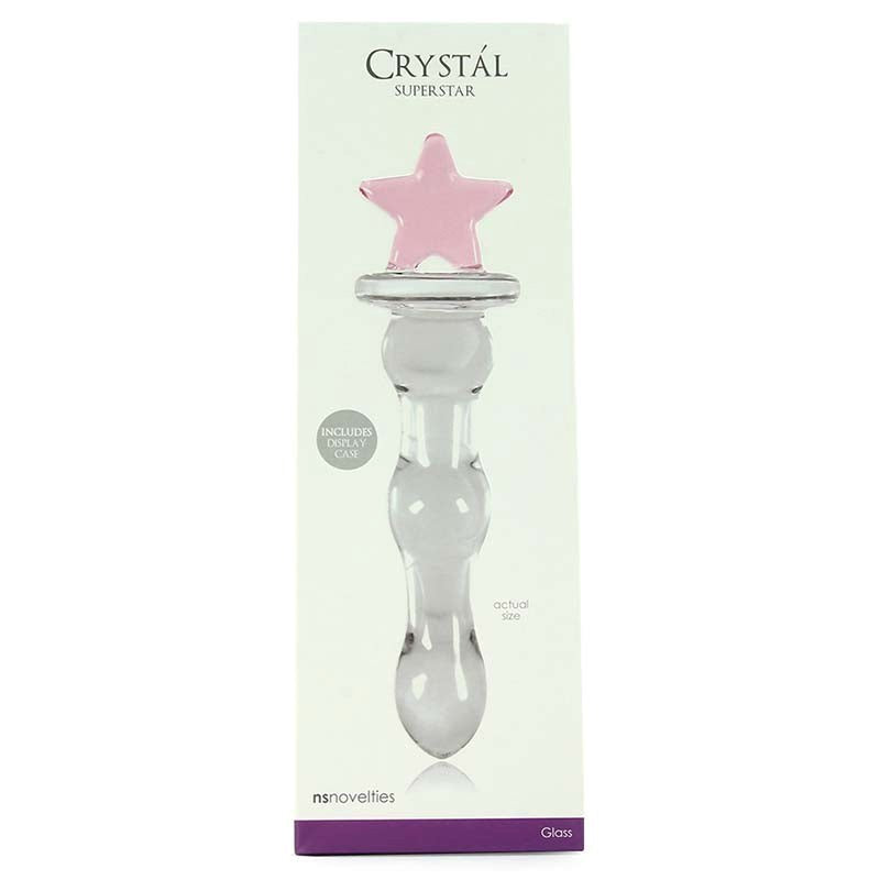 Crystal Superstar Glass Dildo Glass Sex Toys