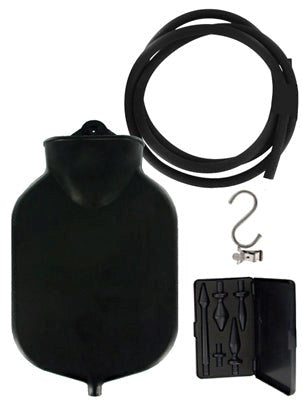 Deluge Deluxe Black Enema Set Default Title Enemas and Douches