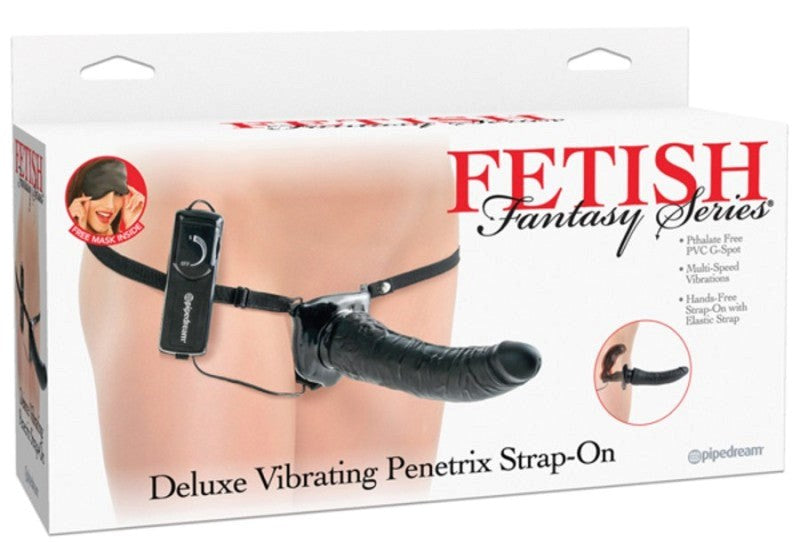 Deluxe Vibrating Penetrix Strap-On Strap On Sextoys