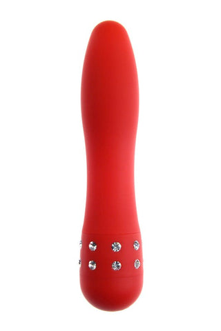Diamond Princess Massager Red - Clit Ticklers and Pulsators