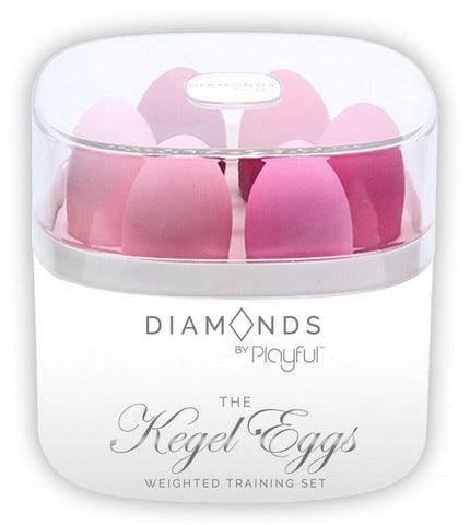 Diamonds by Playful The Kegel Eggs Weighted Training Set - Love Eggs and Kegel Exercisers