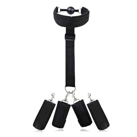 Luxurious DirtyGirl Nylon Collar Restraints for Sensual Bliss - Spreaders and Hangers