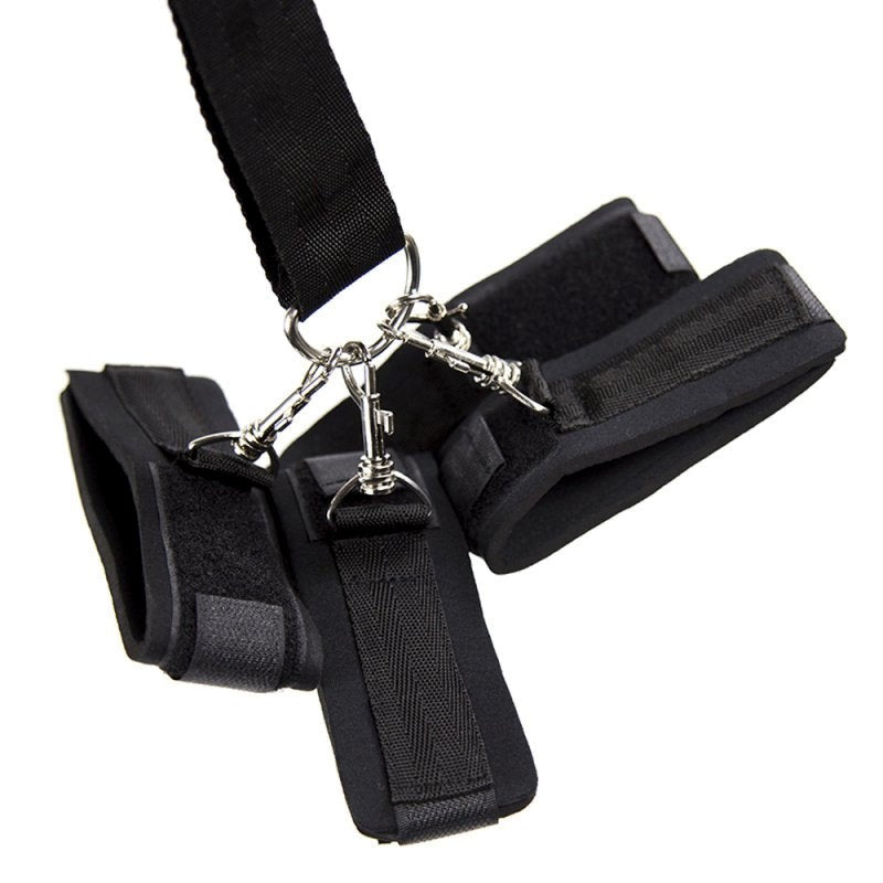 DirtyGirl Collar Neck and Hand Cuff Restraints Spreaders and Hangers