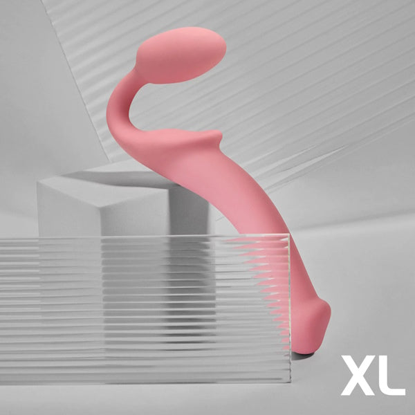 STRAP-ON-ME NEW Bendable Strap-On Flexible Dildo Pink Extra Large Strap On Sextoys