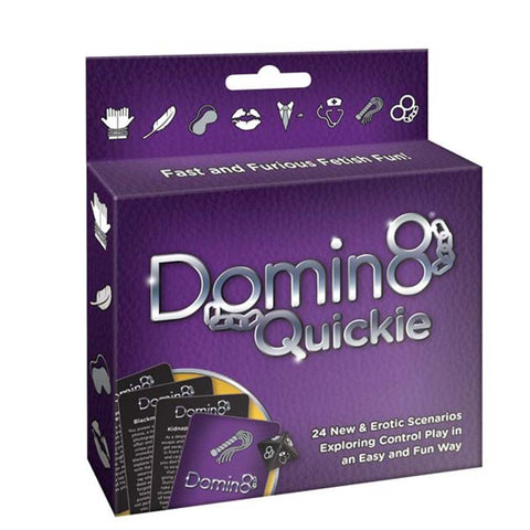 Domin8 Quickie - Indulge in 24 Thrilling Intimacy Explorations - Sex Games, Coupons and Tricks