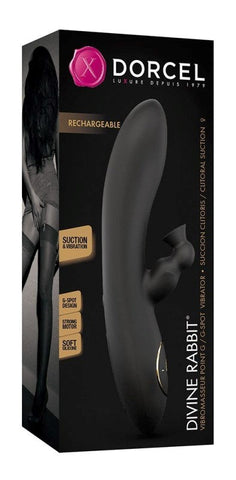 Marc Dorcel Rechargeable G-Spot Suction Rabbit Massager - Rabbit Vibrators