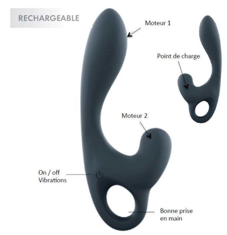 Dorcel Luxury Collection Rechargeable P-Vibe Prostate Toys