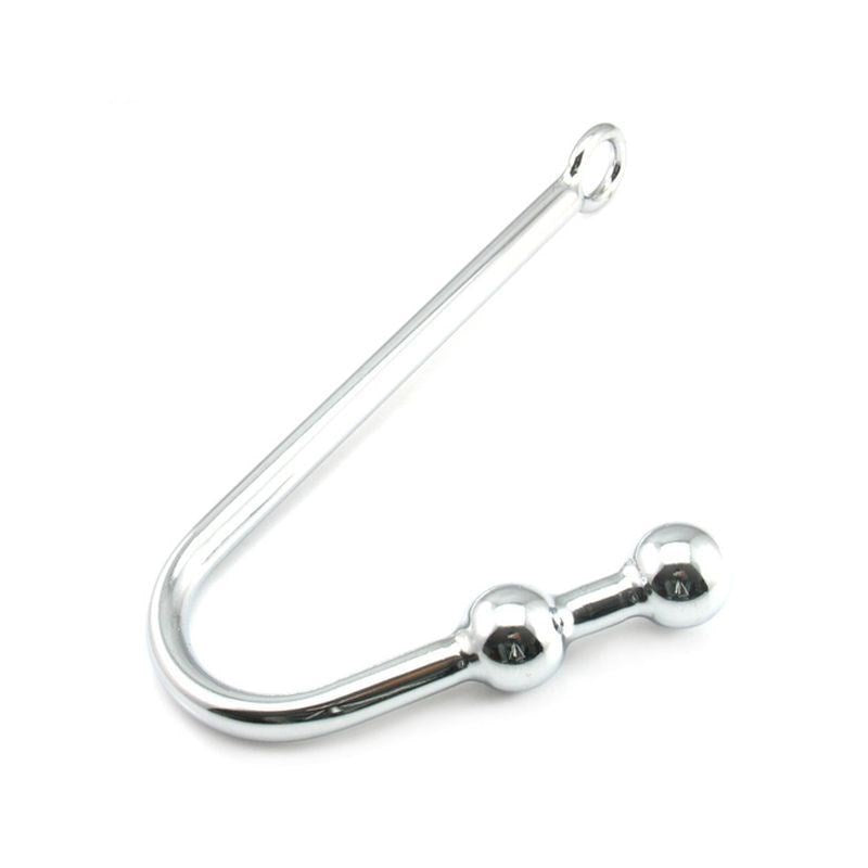 Double Ball Steel Anal Hook Spreaders and Hangers