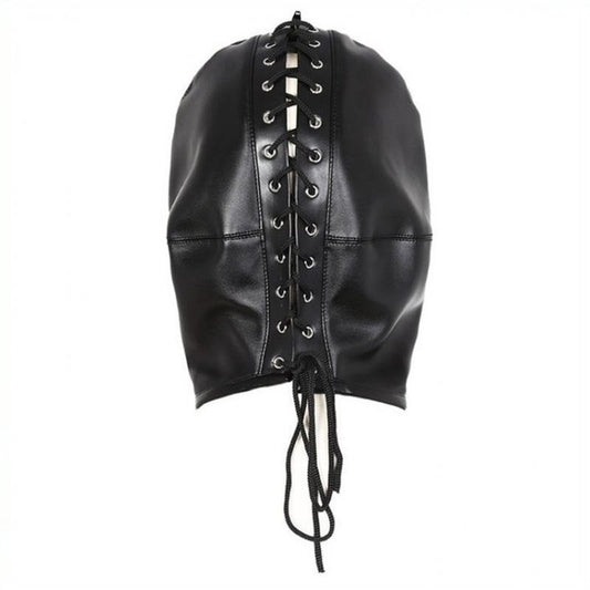 Double Layer Bondage Hood - Bondage Hoods