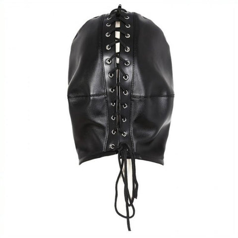 Double Layer Bondage Hood - Bondage Hoods