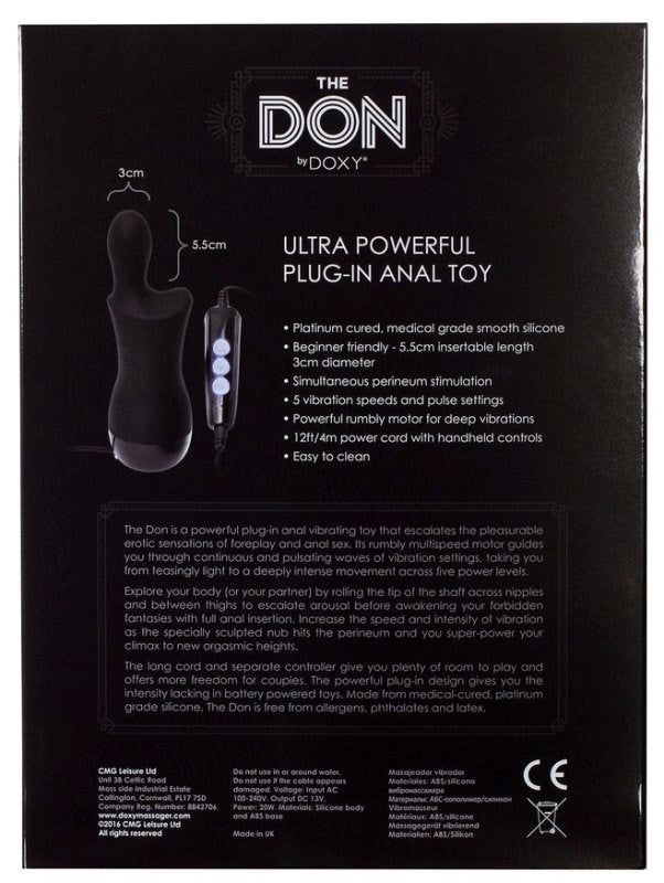 Doxy The Don Luxury Sex Toys