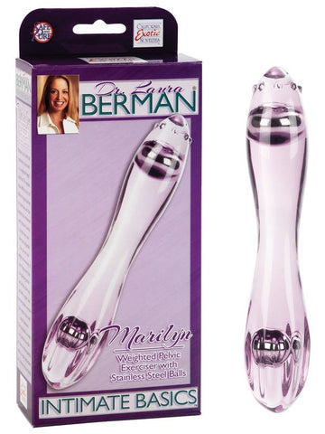 Dr. Laura Berman Marilyn Weighted Pelvic Exerciser - Glass Sex Toys
