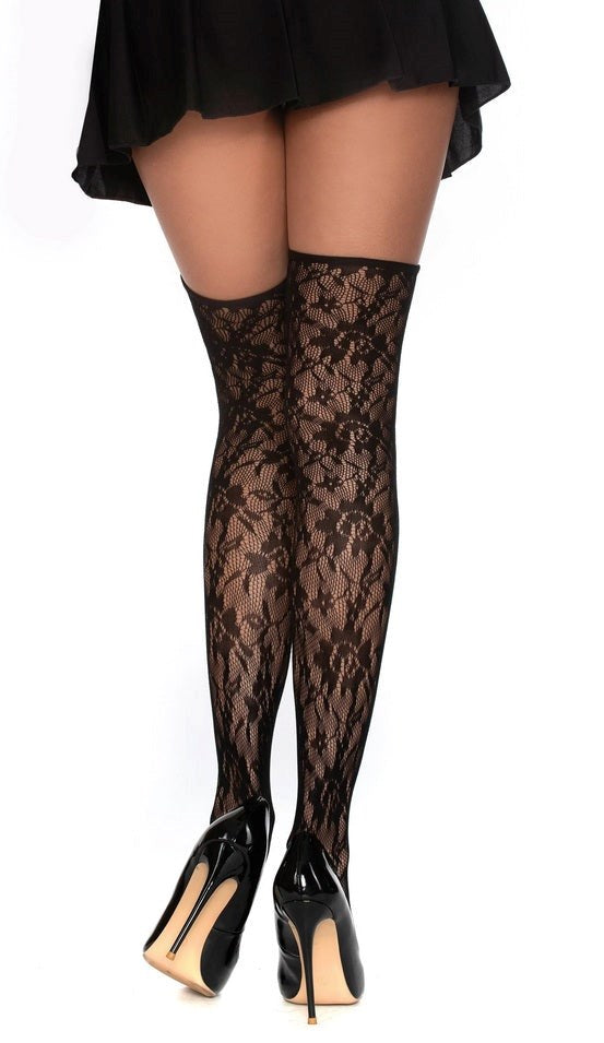 Dreamgirl Opaque Fence-Net Pantyhose Hosiery