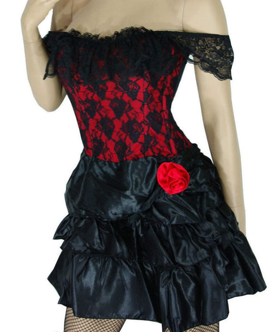 Dreamgirl Senorita Faulosa Costume - Sultry Elegance Unveiled - Fancy Dress Ups