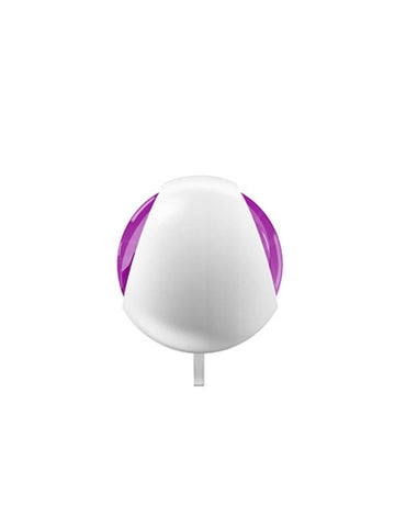 OVO L1 Silicone Kegel Love Balls White/Lilac - Love Eggs and Kegel Exercisers