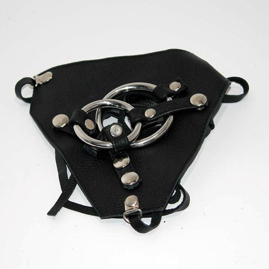 Dual Cock Ring Strap On Harness - Strap On Sextoys