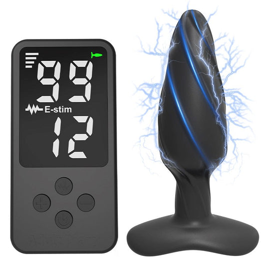 E-Stim Electric Shock Anal Plug - Adultsmart