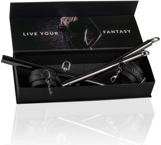 Easytoys Expander Spreader Bar and Cuffs Set - Spreaders and Hangers