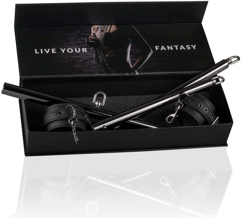 Easytoys Expander Spreader Bar and Cuffs Set - Spreaders and Hangers