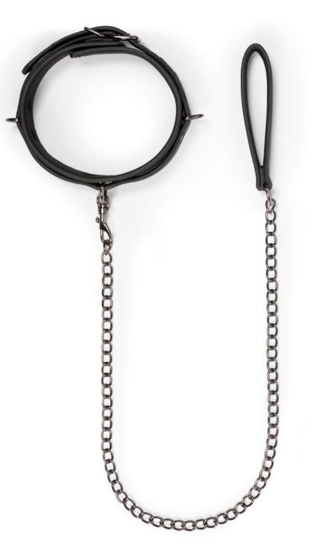 Easytoys Fetish Collar with Leash Collars and Leads