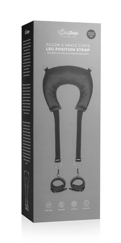 Easytoys Intimate Positioning Pillow Set with Ankle Cuffs - Cuffs and Restraints