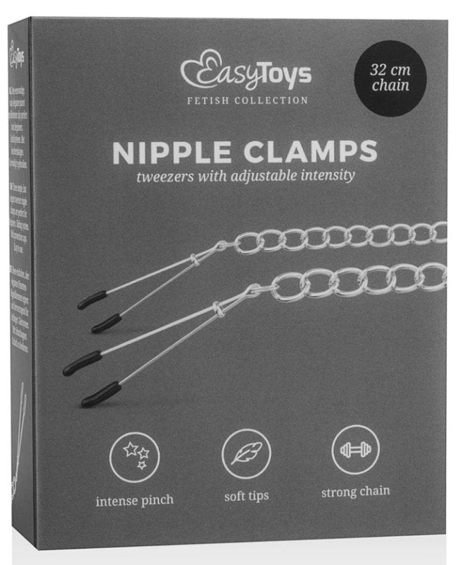 Easytoys Fetish Tweezer Nipple Clamps Nipple and Clit Clamps