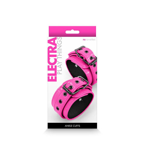 NS Novelties Electra - Stylish Ankle Cuffs for Passionate Play - Cuffs and Restraints