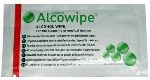 Electrastim Alcohol Cleansing Wipes - Electro Sex