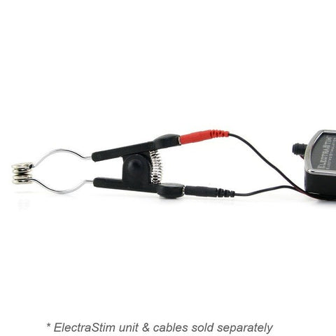ElectraStim ElectraClamp Soft Grip Genital Clamp - Electro Sex
