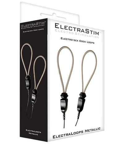 Electrifying Metallic Scrotal Loops - Elevate Your Intimate Play - Electro Sex