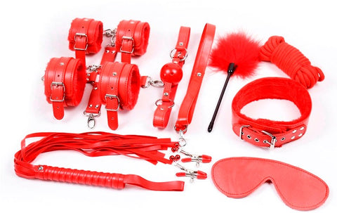 Elegance 11 Piece Bondage Kit - Bondage Kits