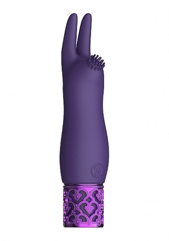 Elegance Rechargeable Silicone Bullet Purple Bullet Vibrators