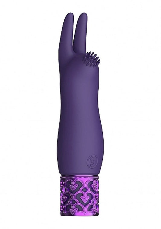 Elegance Rechargeable Silicone Bullet Purple - Bullet Vibrators